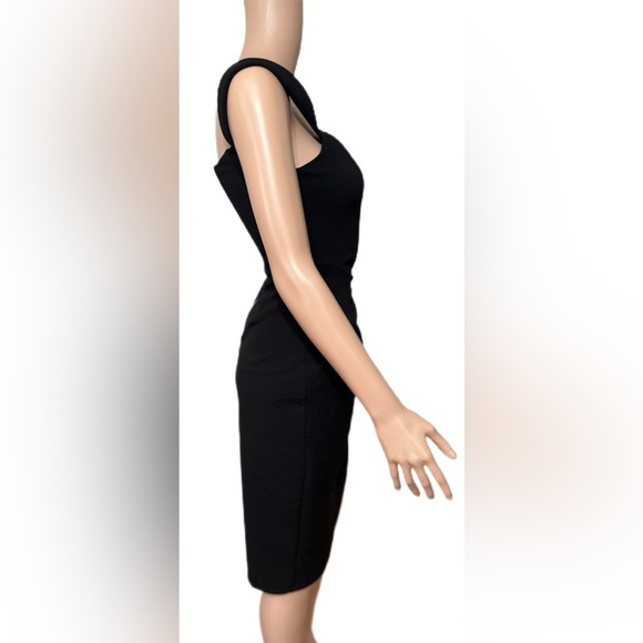 Lulus Coctail Corset Dress Size XS Black Sleeveless Zip Back - Picture 2 of 8